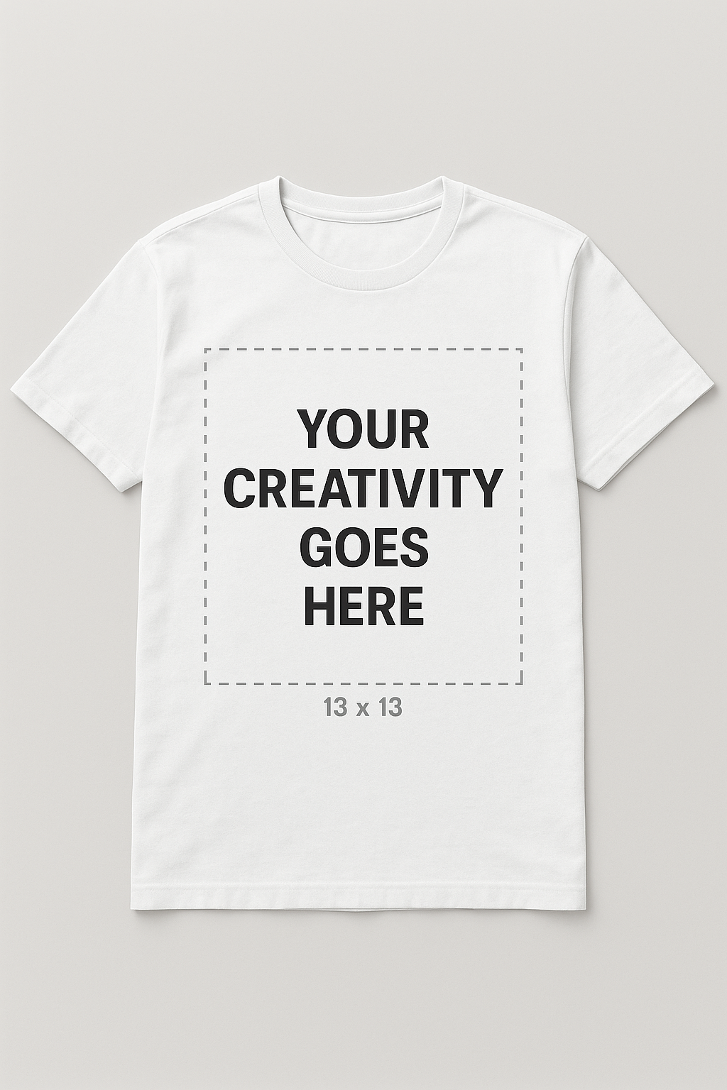 Custom AI-to-DTF Tee (Cotton Bella+Canvas 3001) Adults Sizing