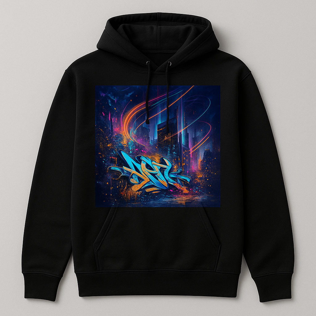 Custom AI-to-DTF Hoodie (Jerzees NuBlend ) Adults Sizing