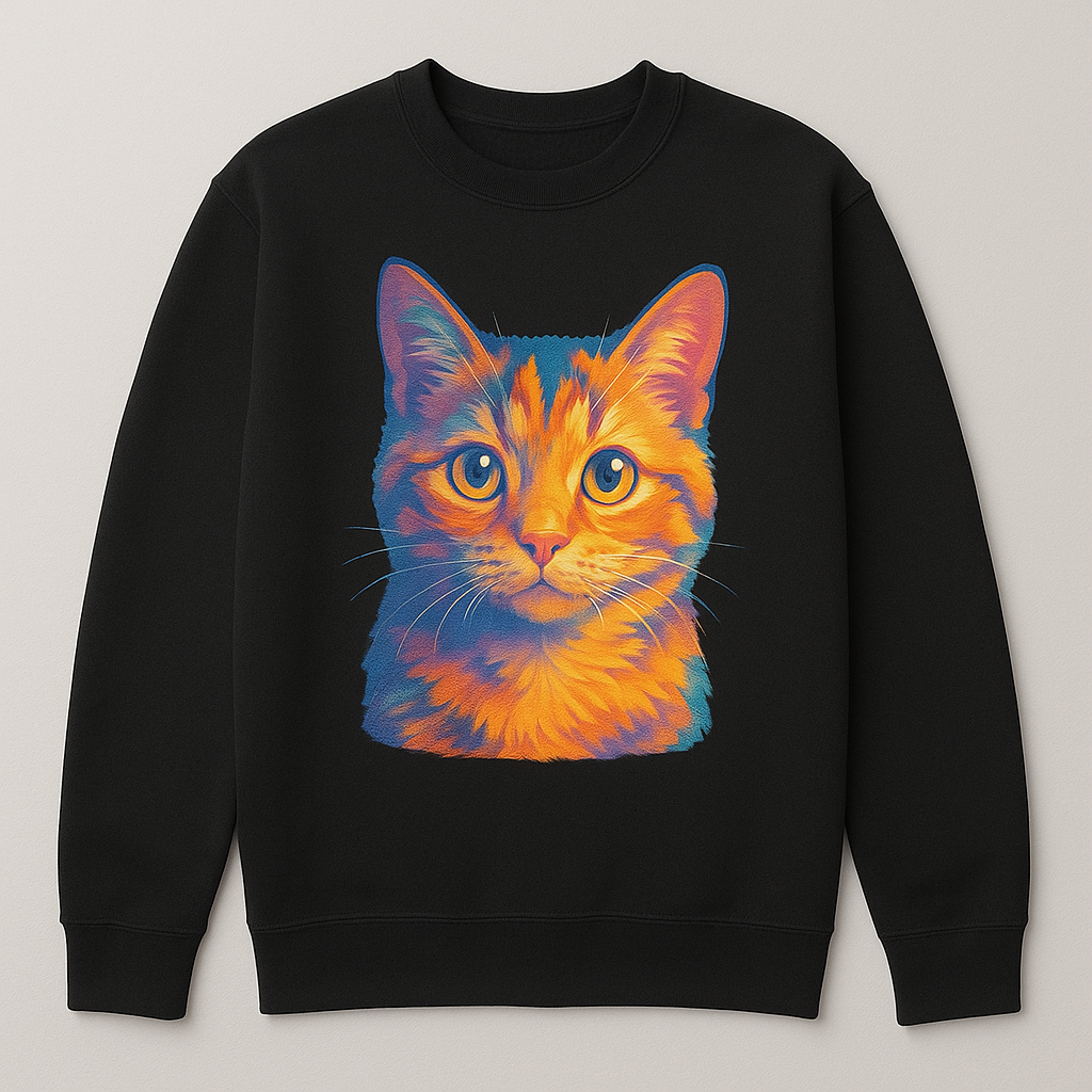 Custom AI-to-DTF Crewneck Sweatshirt (Jerzees NuBlend ) Adults Sizing